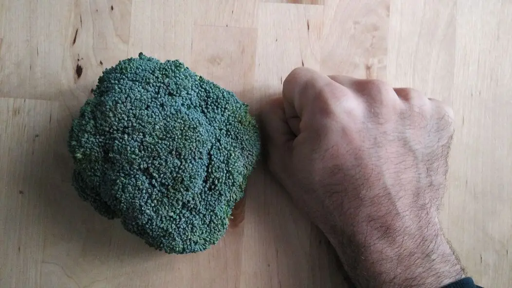 Puño de brócoli :)